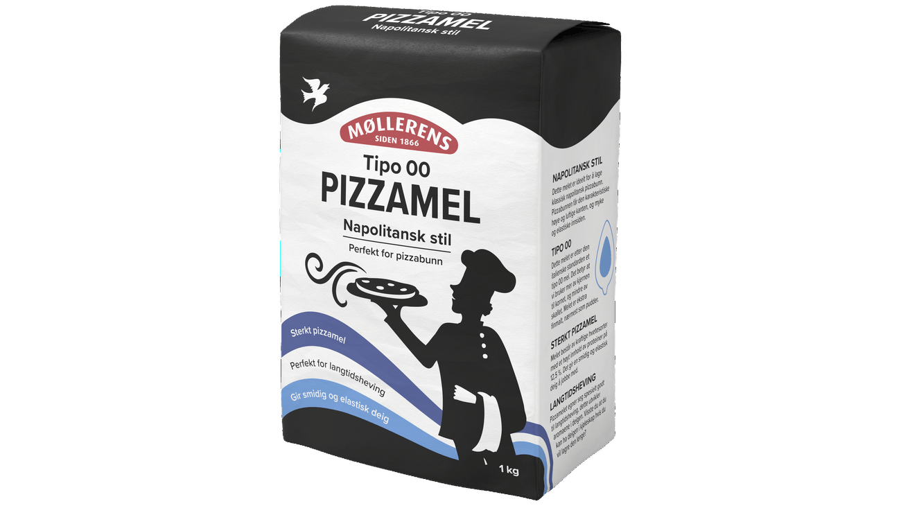 Møllerens Pizzamel Tipo 00 Napolitansk stil