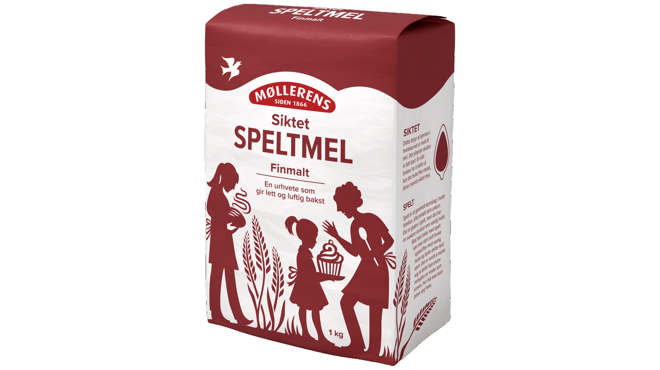 Møllerens Speltmel siktet