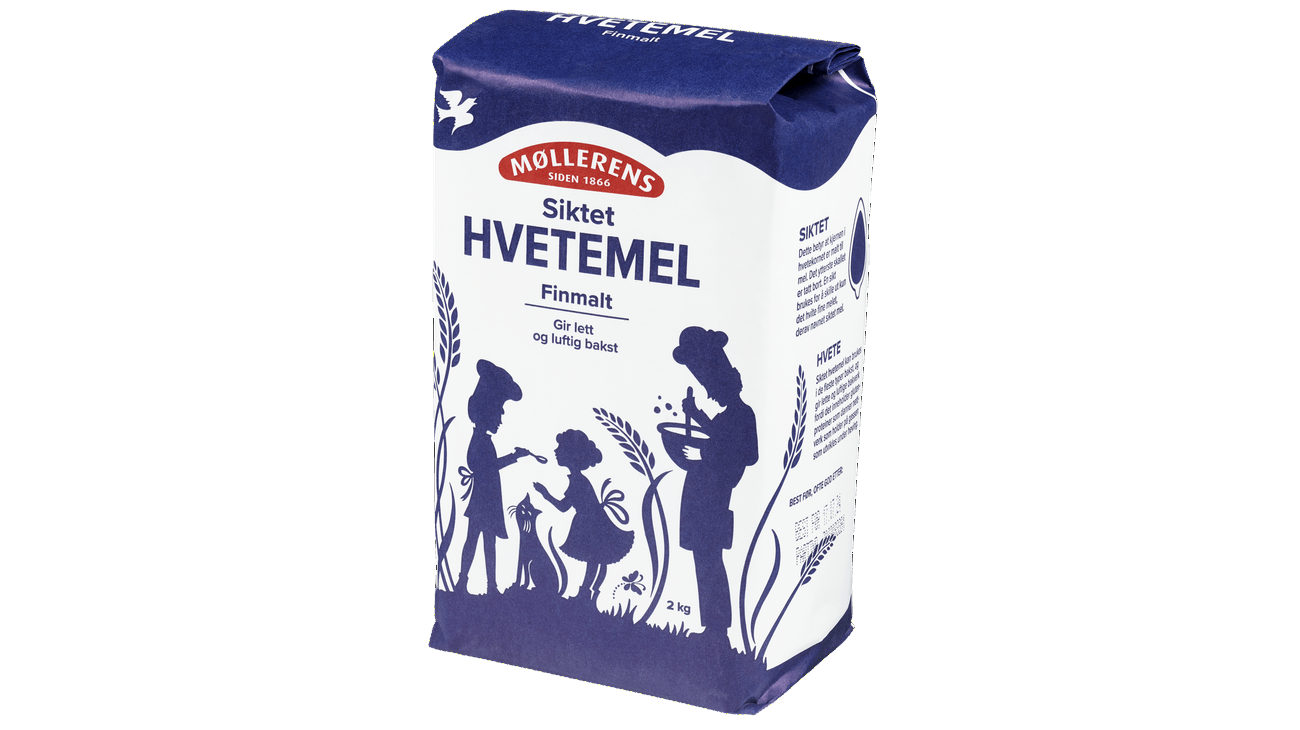 Møllerens Hvetemel siktet