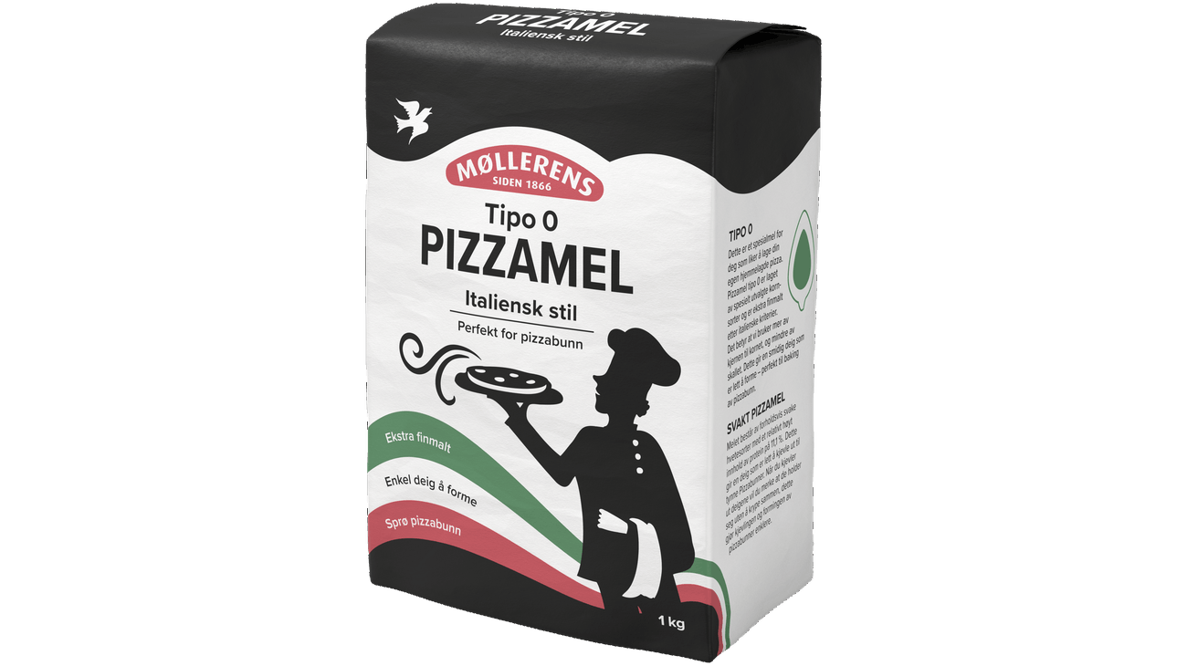 Møllerens Pizzamel Tipo 0