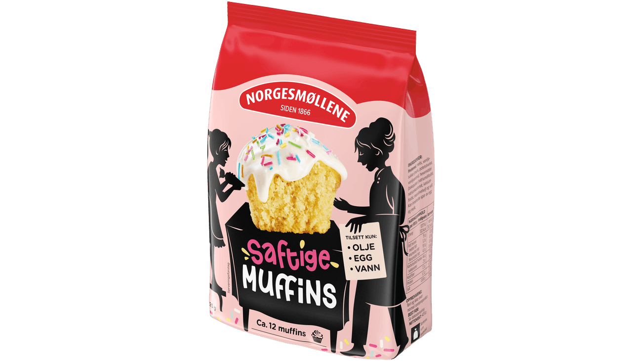 Saftige muffins