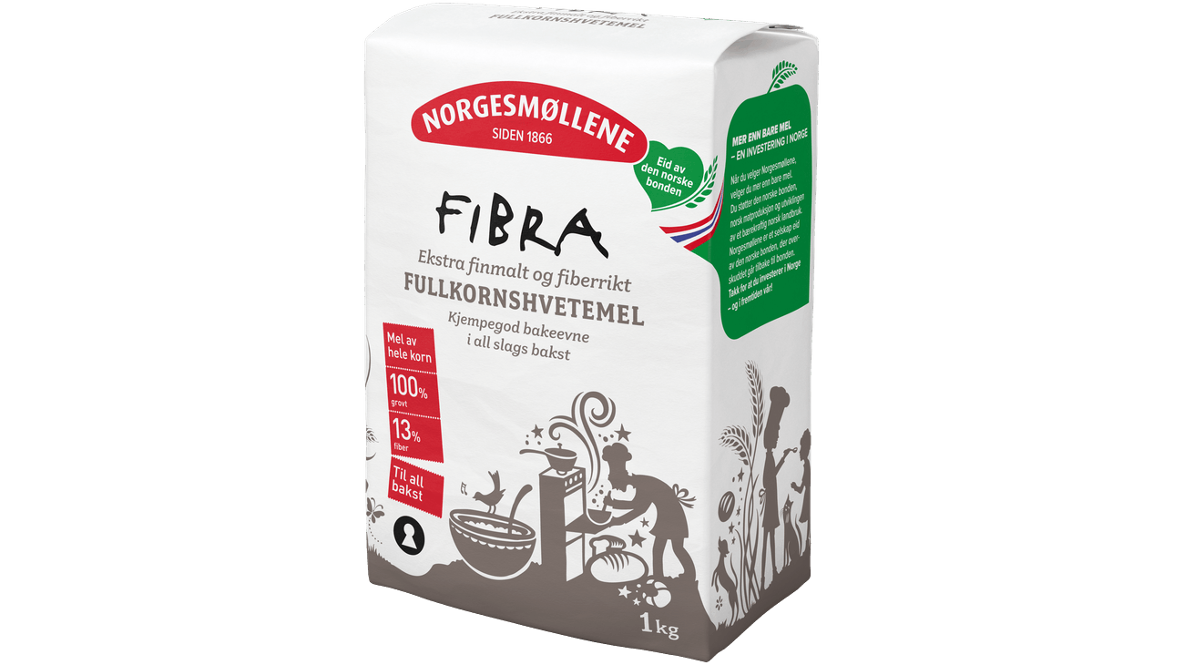 Fibra fullkornshvetemel