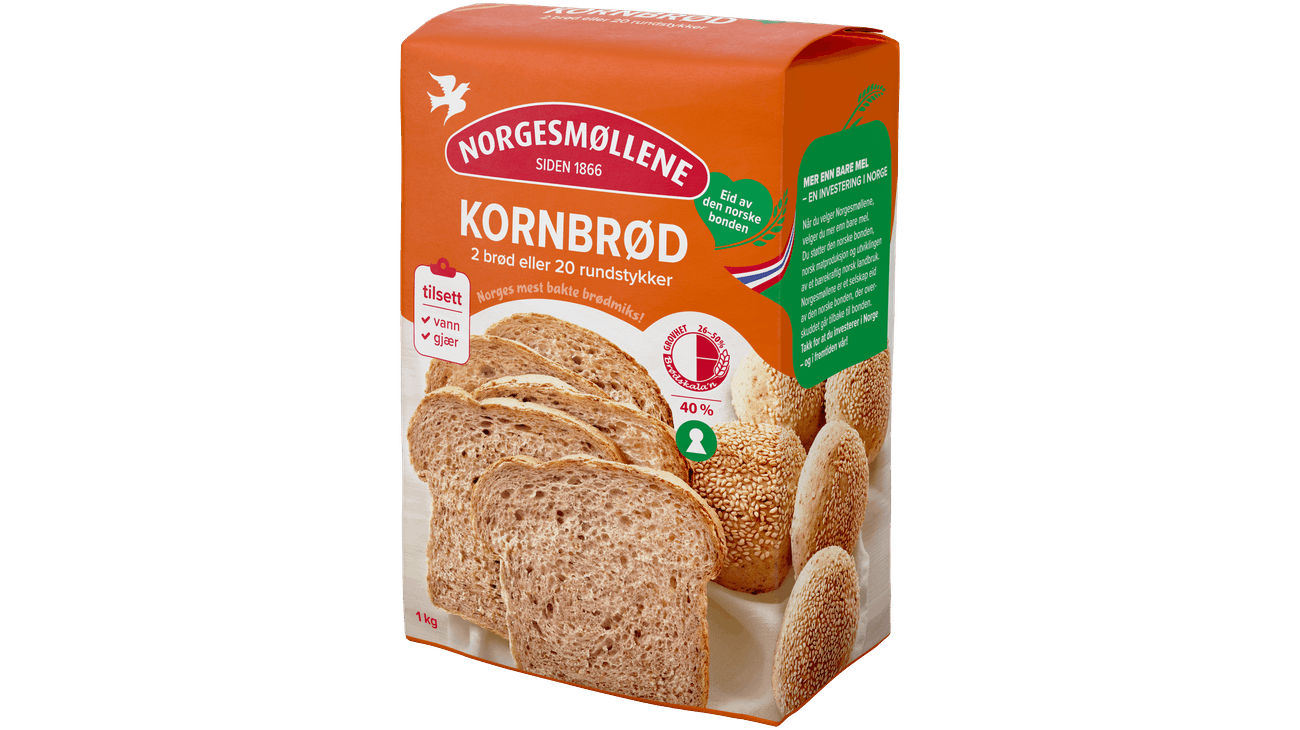 Norgesmøllene Kornbrød