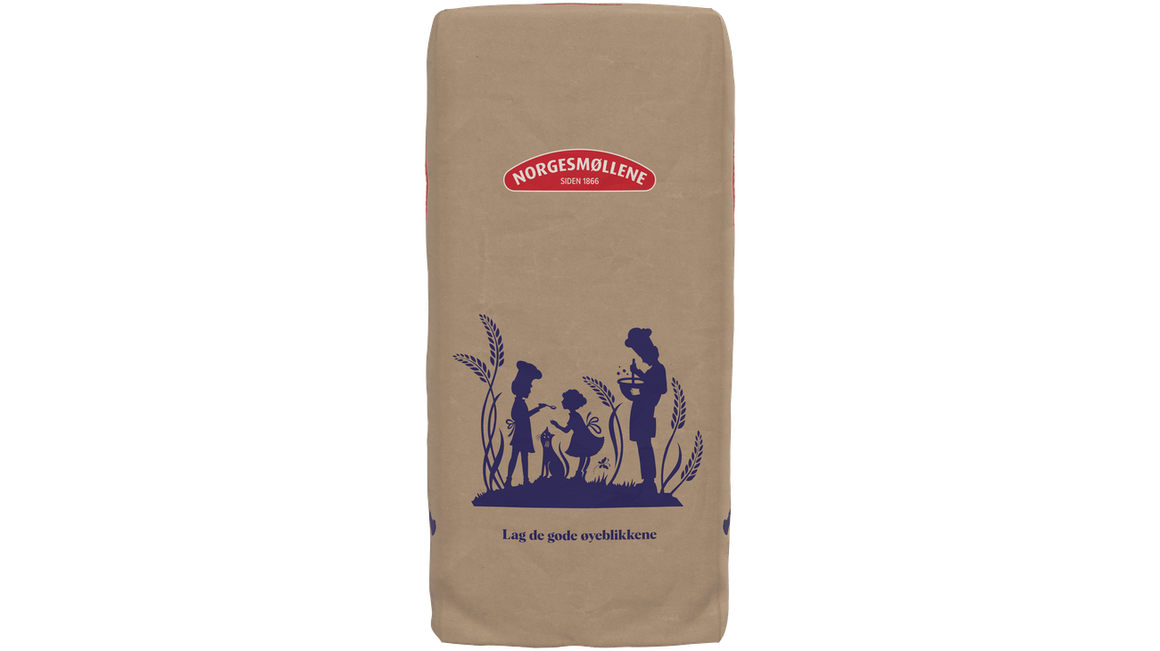Norgesmøllene Speltmel sammalt grov