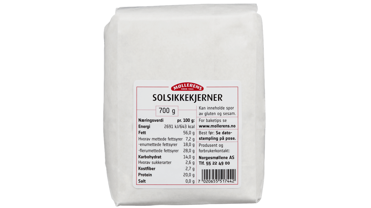 Norgesmøllene Solsikkekjerner