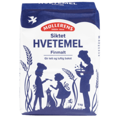 Møllerens Hvetemel siktet