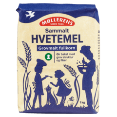 Møllerens Hvetemel sammalt grovmalt