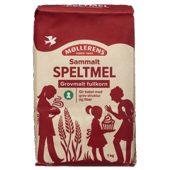 Møllerens Speltmel sammalt grovmalt