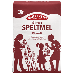 Møllerens Speltmel siktet