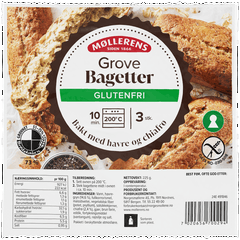 Møllerens Grove bagetter, glutenfri