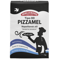 Møllerens Pizzamel Tipo 00 Napolitansk stil