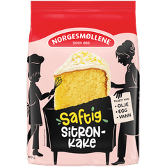 Saftig sitronkake