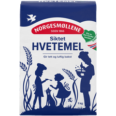 Norgesmøllene Hvetemel siktet