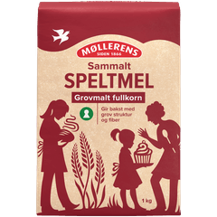 Møllerens Speltmel sammalt grovmalt