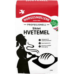 Norgesmøllene Hvetemel siktet Profesjonell