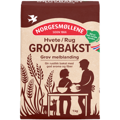 Norgesmøllene Grovbakst hvete/ rug