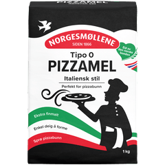 Norgesmøllene Pizzamel Tipo 0