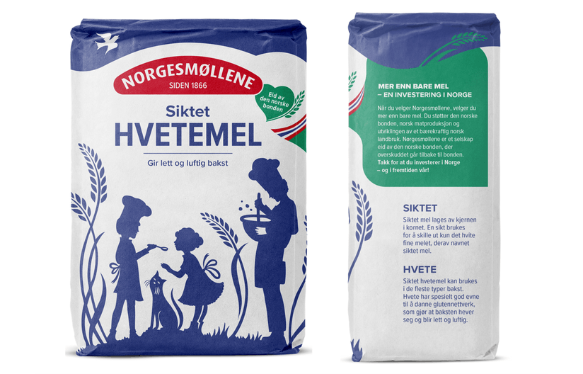 Derfor bør du velge mel fra Norgesmøllene