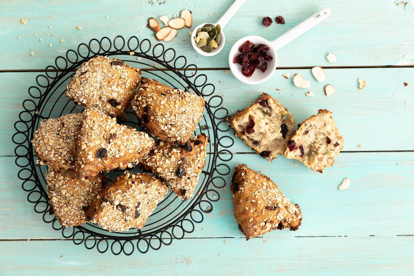 Grove müslibriks, glutenfri