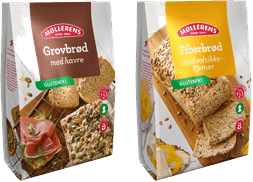 Norgesmøllene lanserer glutenfrie brødblandinger med nøkkelhull!
