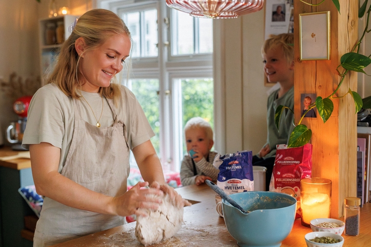 Bakeglede i hjemmet med Møllerens 