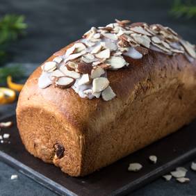 Julebrød med appelsin og mandel