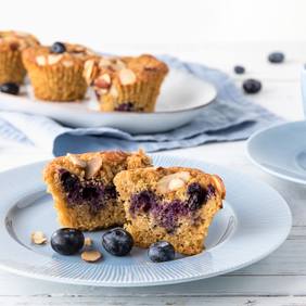 Blåbærmuffins, glutenfri