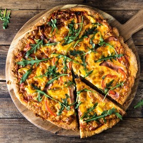 Grov pizzabunn, glutenfri