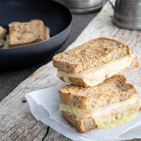 Ostesmørbrød på tur, glutenfri