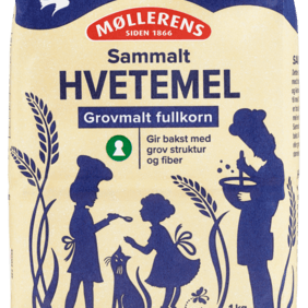 Møllerens Hvetemel sammalt grovmalt