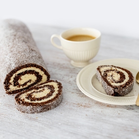Sjokoladerullekake