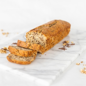 Saftig bananbrød med sjokolade