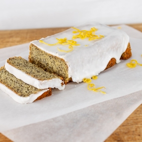 Sitronkake med valmuefrø (Lemon poppy seed cake)
