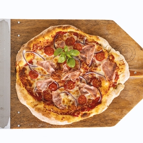 Pizzabunn Napolitansk stil med Biga