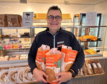 Norges mest solgte brødmiks tilbys som ferskt brød