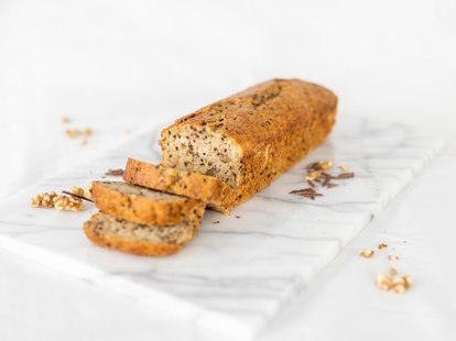 Saftig bananbrød med sjokolade