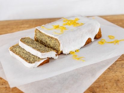 Sitronkake med valmuefrø (Lemon poppy seed cake)