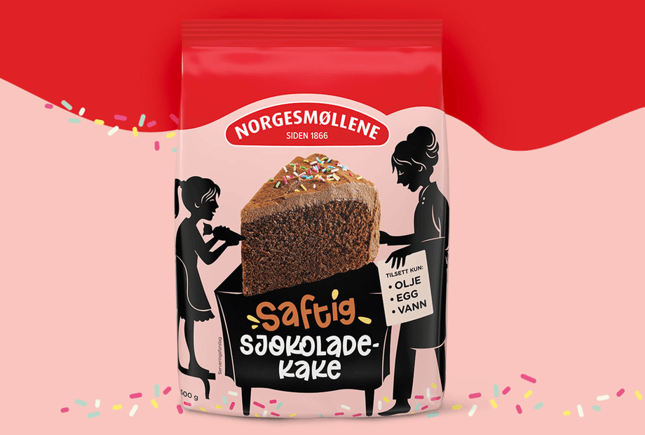 Saftig sjokoladekake